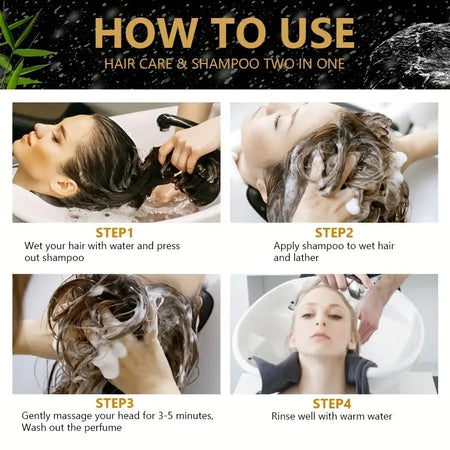 Biotin Rosemary and Onion 3-in-1 Shampoo &ndash; Revitalizing Hair Care