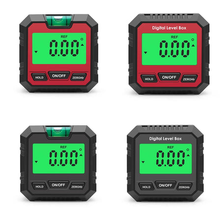 Digital Protractor 4x90 Inclinometer &ndash; Backlight Display