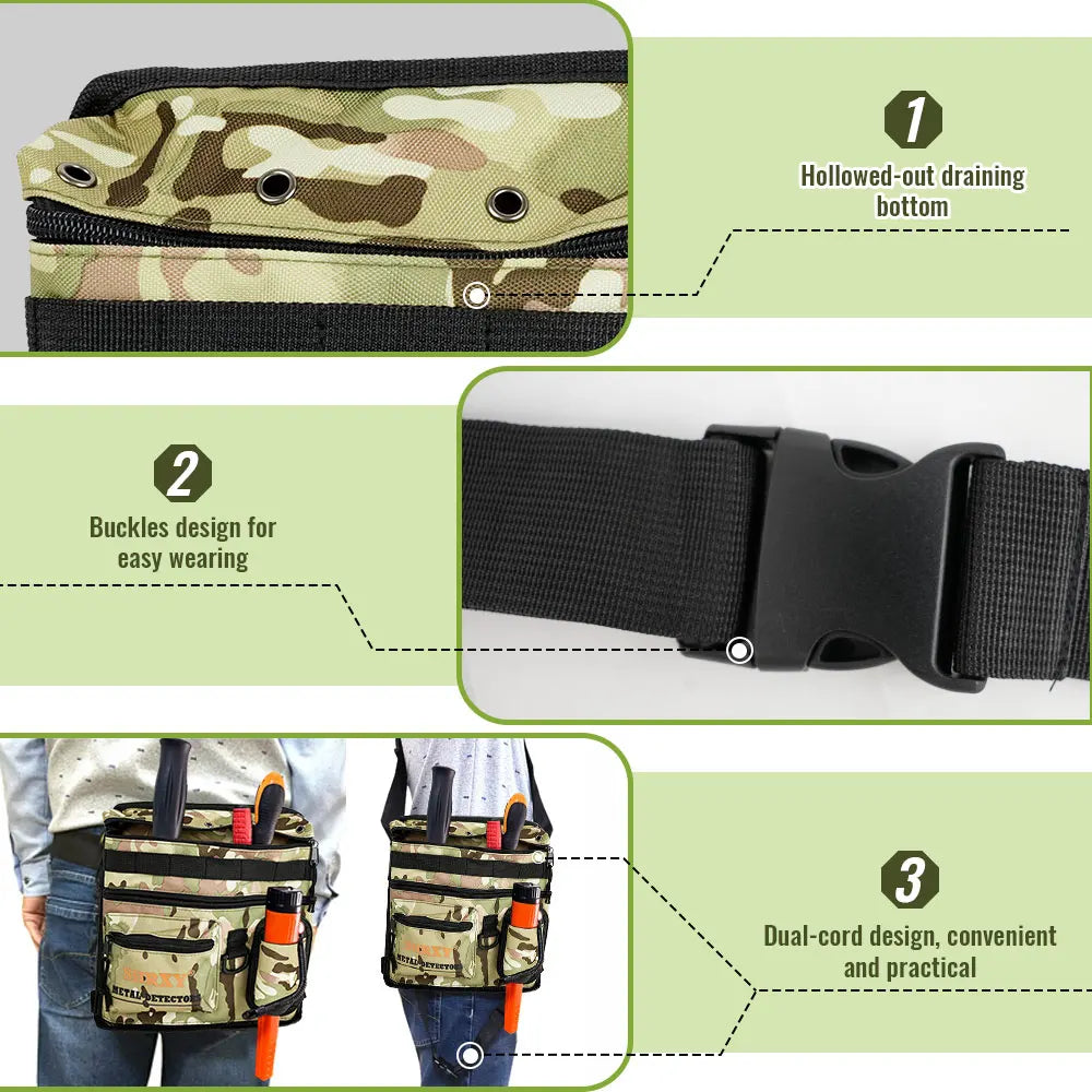 Protable Metal Detector Finds Bag &ndash; All Terrain Pouch