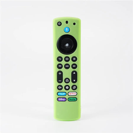 Silicone Remote Case For Fire TV 4K Max 2nd Gen &ndash; Shockproof Luminous Green