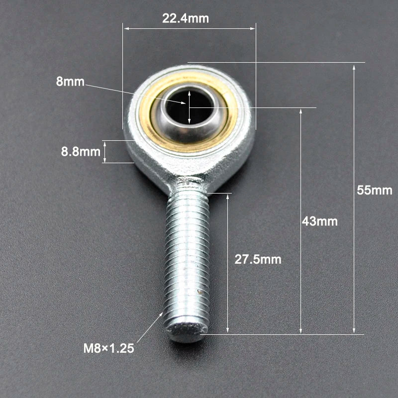 Rod End Bearing 5mm 6mm 8mm 10mm - Self Lubricating Joint