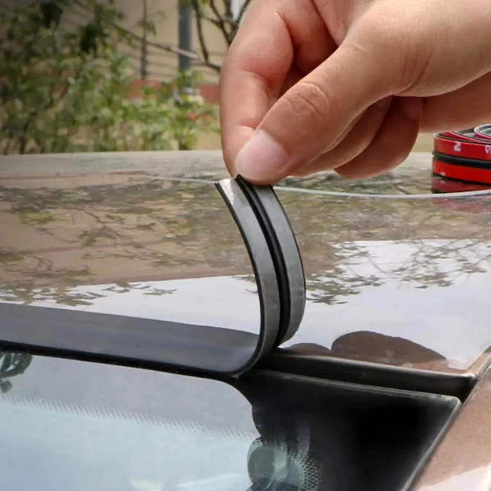 T-Shaped Rubber Car Windshield Sealing Strip for Noise Insulation and Water Protection