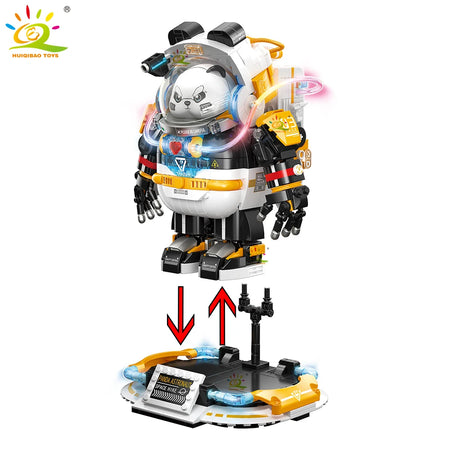 HUIQIBAO MOC Space Panda Astronaut &ndash; Educational Kit