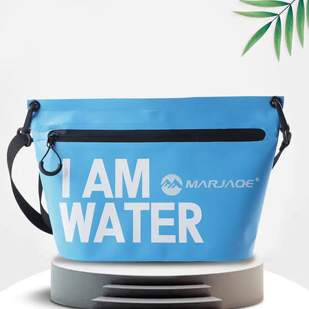 Waterproof PVC Phone Bag With Zipper Shoulder Pack Travel