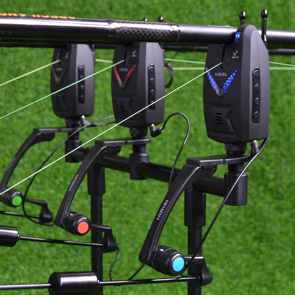 Wireless Carp Fishing Alarm Set S3 with Remote Control and LED Indicators