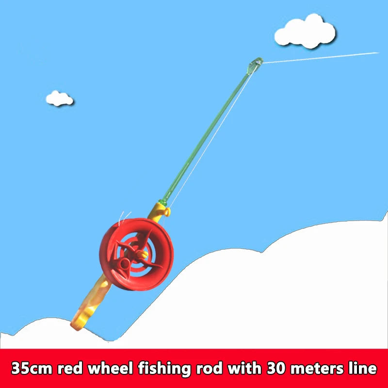 35-60cm Telescopic Fishing Rod with Free Lure Reel - Perfect Kids Gift 35cm A1