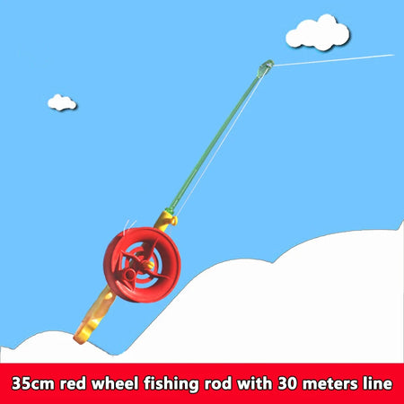 35-60cm Telescopic Fishing Rod with Free Lure Reel - Perfect Kids Gift 35cm A1