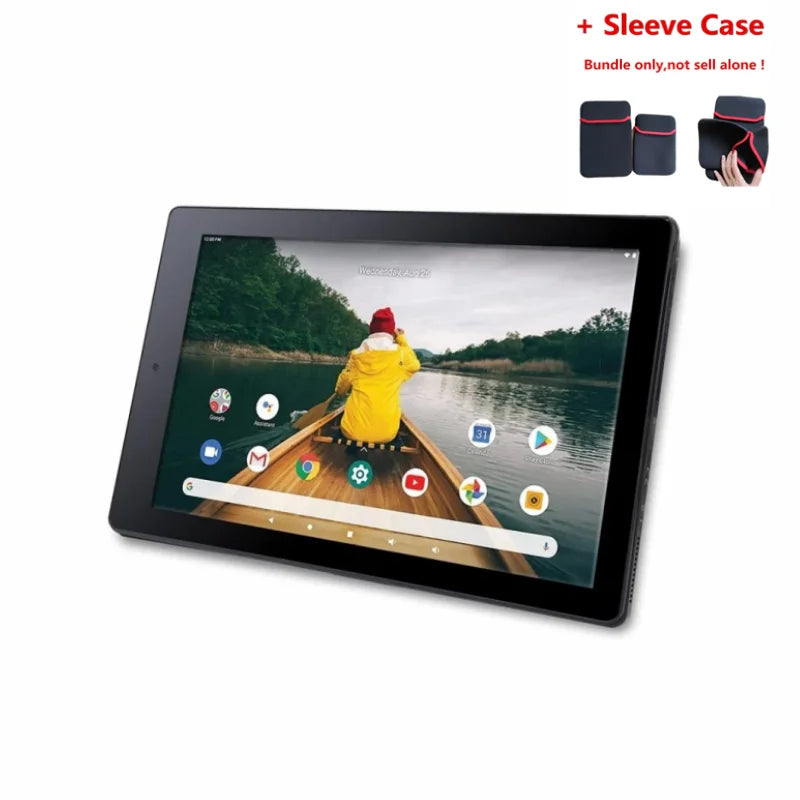 Glavey 10.1 Inch V9 Tablet - Long Battery Life Quad Core add sleeve case / 1GB 32GB