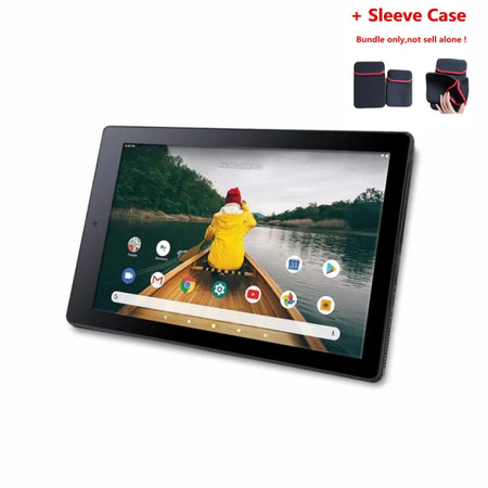 Glavey 10.1 Inch V9 Tablet - Long Battery Life Quad Core add sleeve case / 1GB 32GB