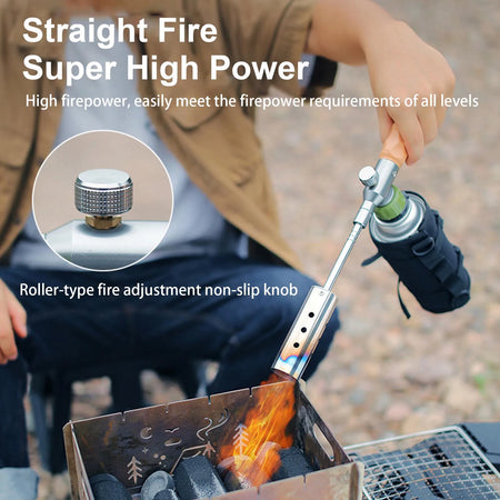 Adjustable Flamethrower for Outdoors - Portable Firepower