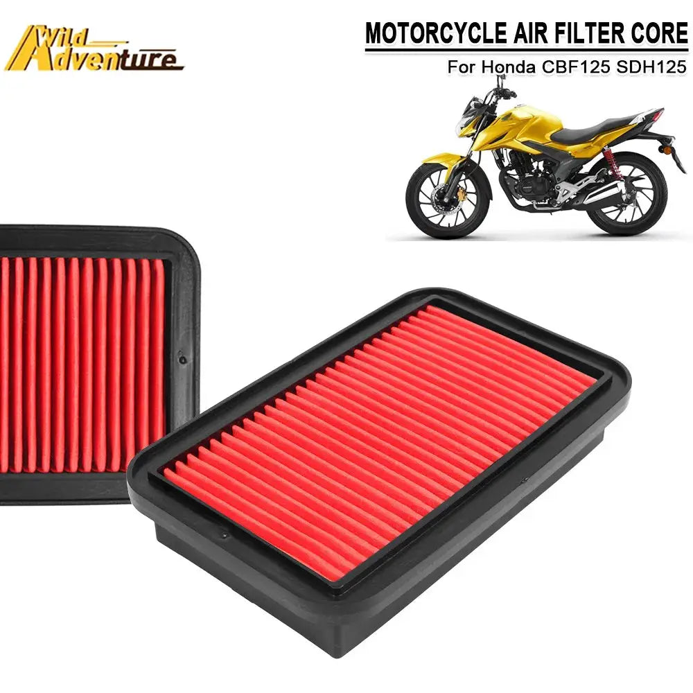 Fit For Honda CBF125 CBF 125 Small War Eagle SDH125-51/51A /53 Motorcycle Intake Air Filter Cleaner Air Purification by InterCyprus Trading Ltd