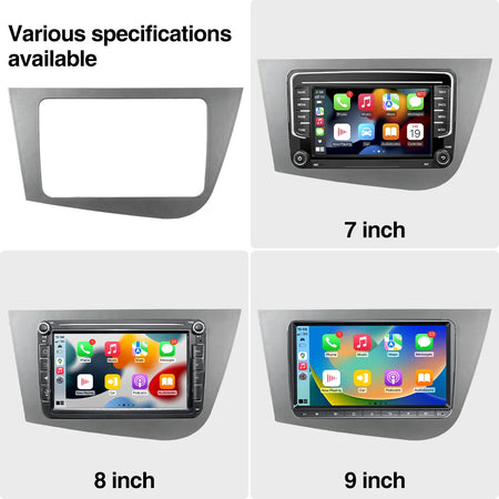 Car Radio For Seat Leon 2 05-12 LHD - CarPlay Android Auto