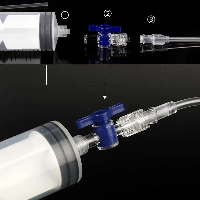 Deemount Tire Sealant Syringe &ndash; Easy Fluid Injection Tool