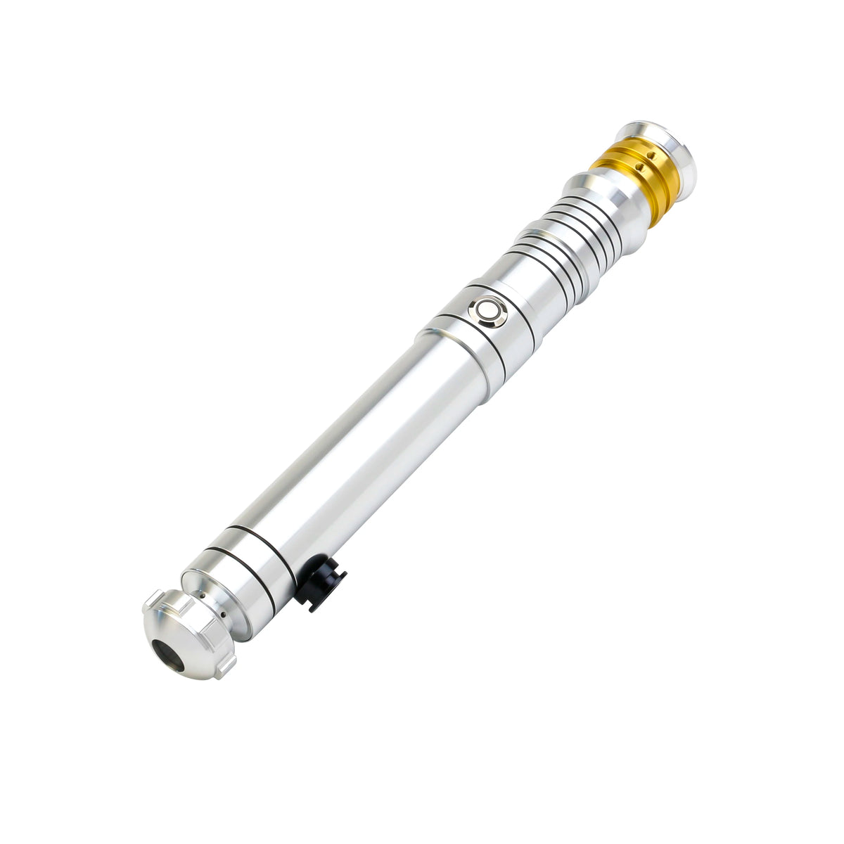 SaberFeast Metal Lightsaber Empty Hilt for DIY Jedi Cosplay E11-B silver gold