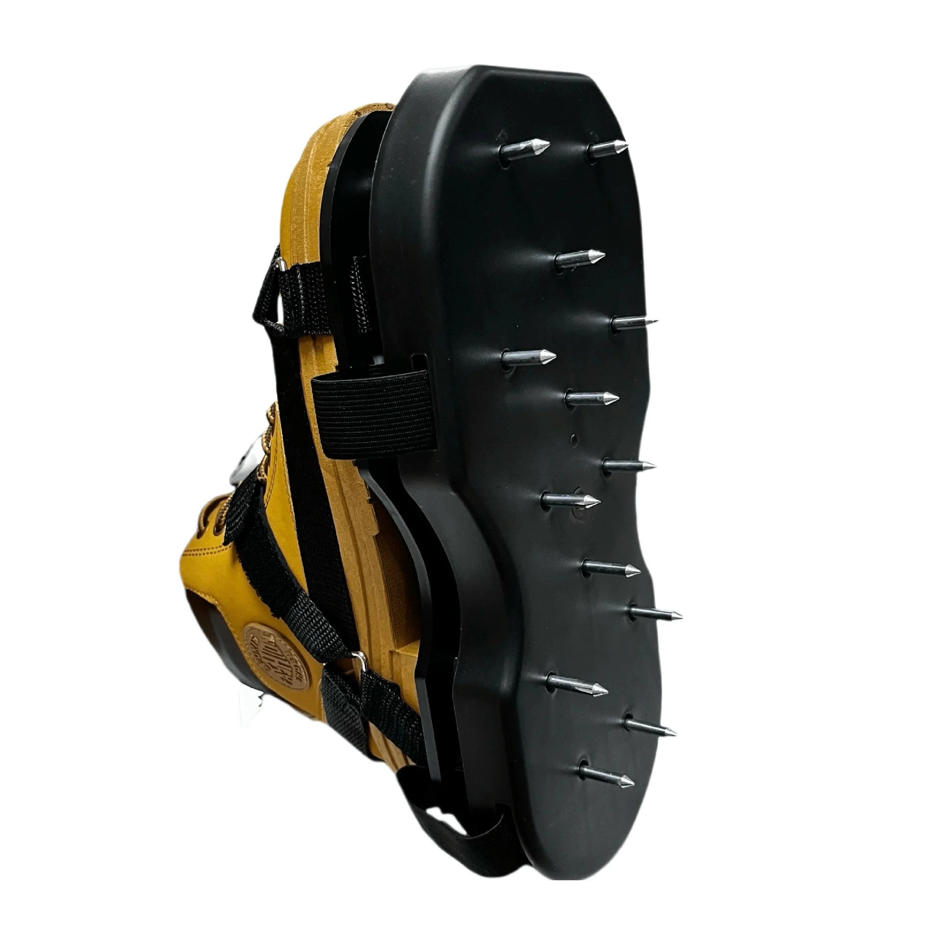 Spiked Lawn Aerator Shoes Epoxy Sole &ndash; Self Leveling