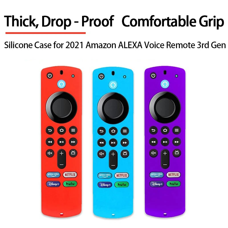 Silicone Case Control Protector &ndash; Durable Protection for Amazon Fire TV Stick 4K