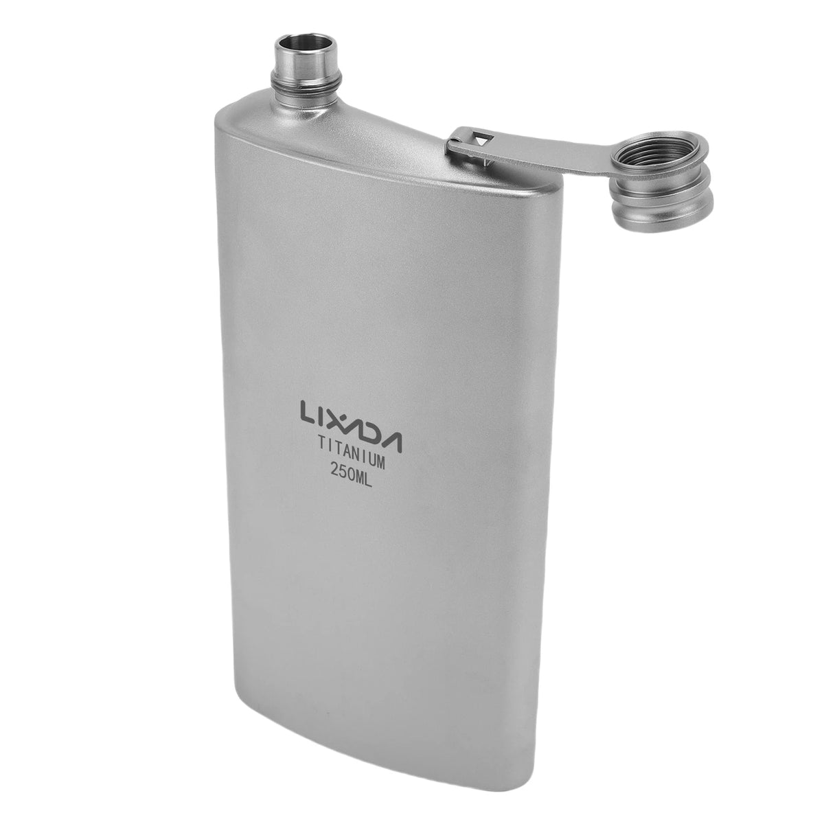 Titanium Whisky Flask 200ml &ndash; Leakproof For Outdoor Use