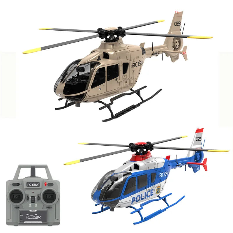 C123 6CH RC Helicopter EC135 &ndash; Ultra Stable Flight
