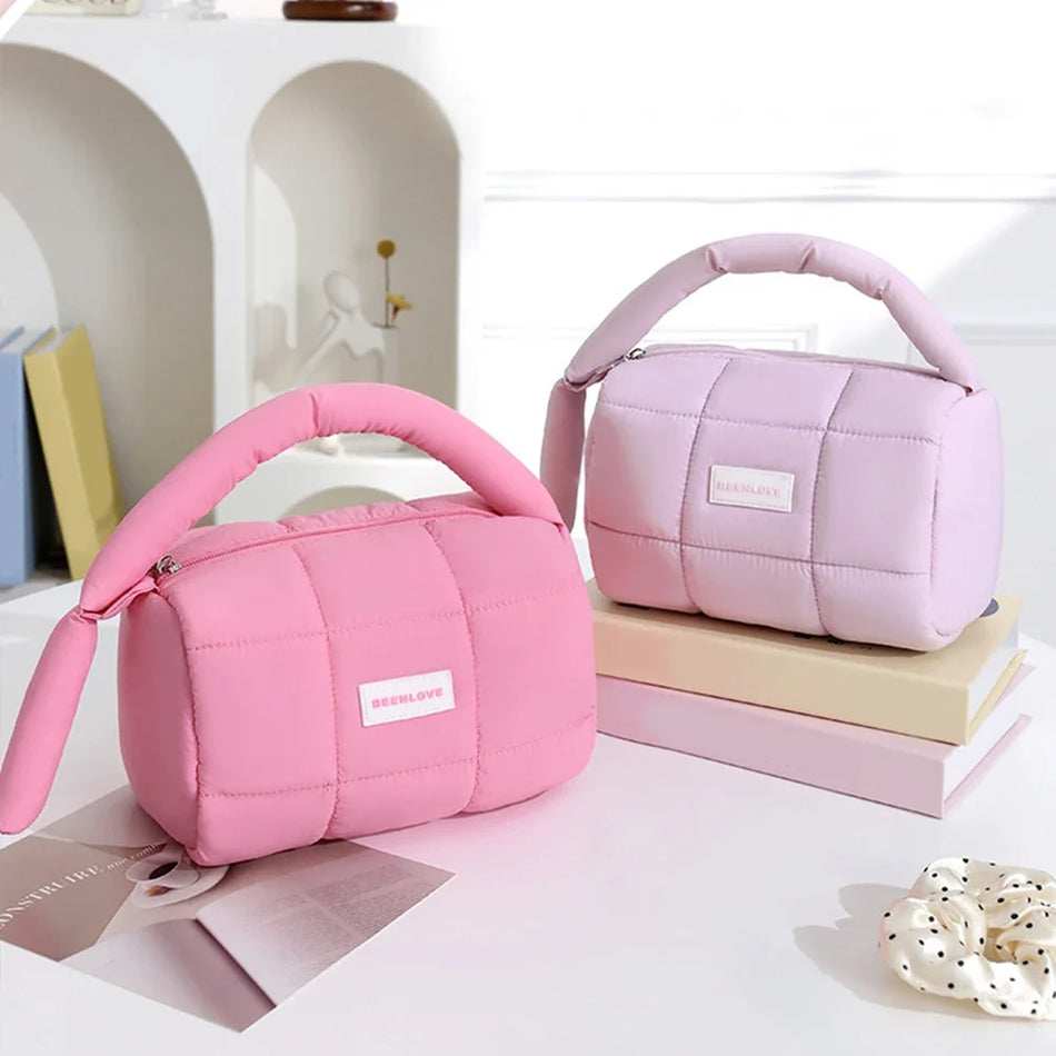 Женска водоустойчива организаторка за грим с капси 