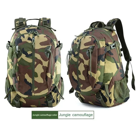 Outdoor Tactical Backpack &ndash; Waterproof 30L Camouflage Jungle fans color