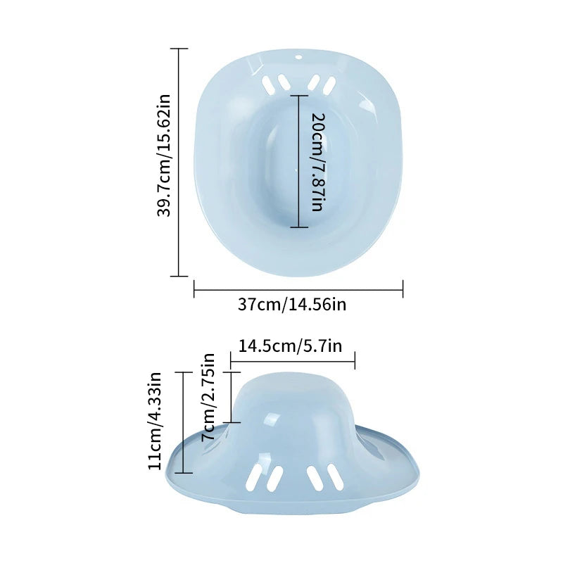 Toilet Seat Bidet Sitz Bath Tub Postpartum Care &ndash; Comfort