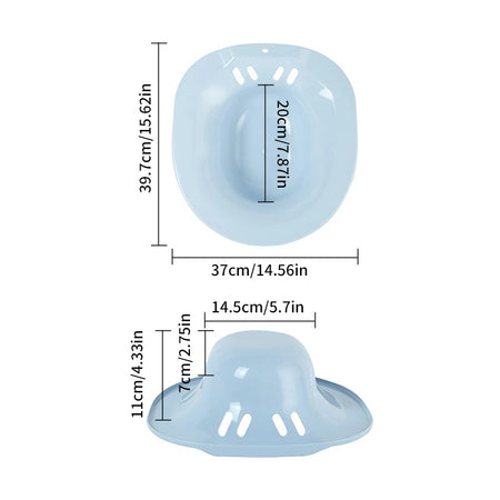 Toilet Seat Bidet Sitz Bath Tub Postpartum Care &ndash; Comfort