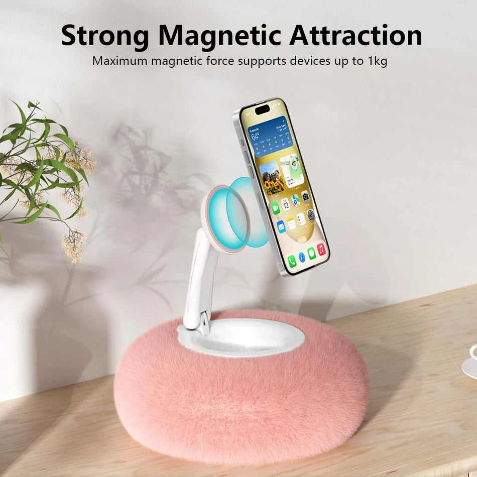 Magnetic Phone Holder &ndash; 360 Degree Rotation and Foldable Design