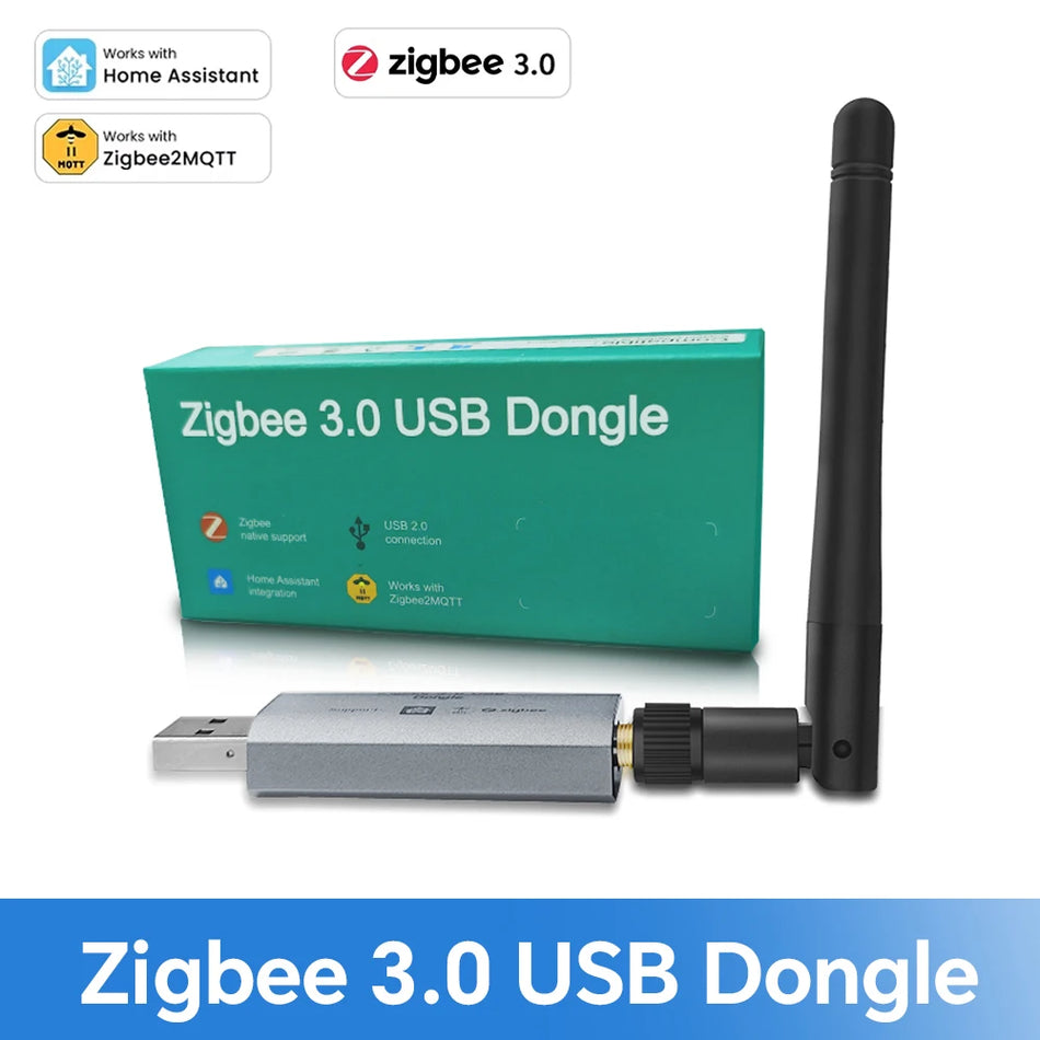 ZigBee 3.0 USB Dongle Πύλη Με Εξωτερική Κεραία Για Έξυπνο Σπίτι
