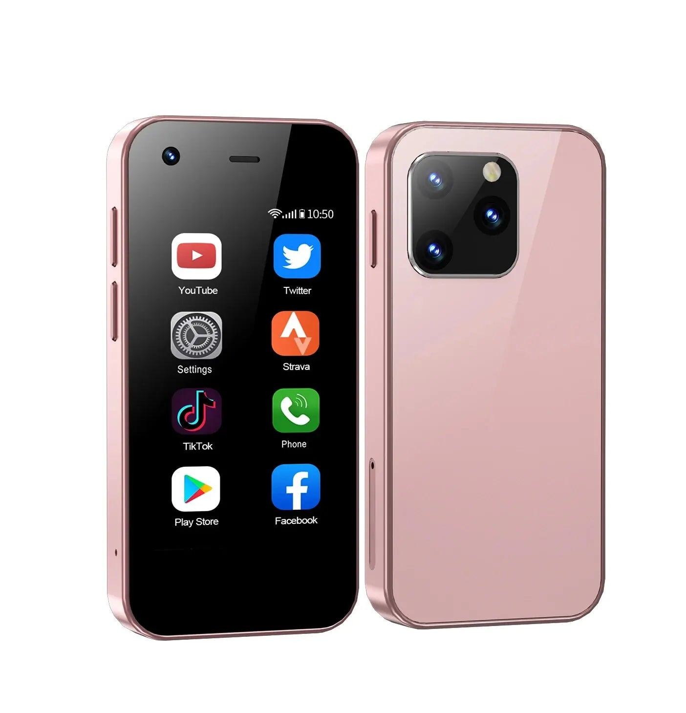 SERVO KING5000 Mini Android Smartphone &ndash; Pocket Friendly pink / 16g / 2 G