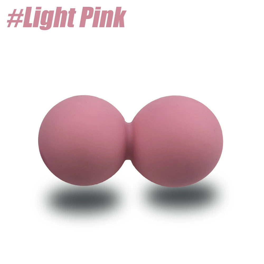 Peanut Massage Ball &ndash; Perfect Design for Comprehensive Massage Light Pink
