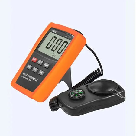 LX107 - Solar Power Meter With LCD Display Light Intensity