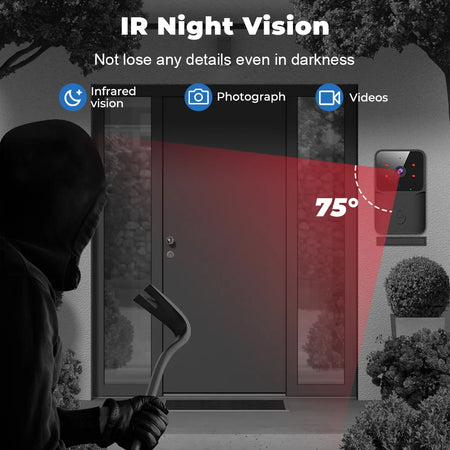 Tuya Intelligent Wifi Doorbell Outdoor &ndash; Night Vision