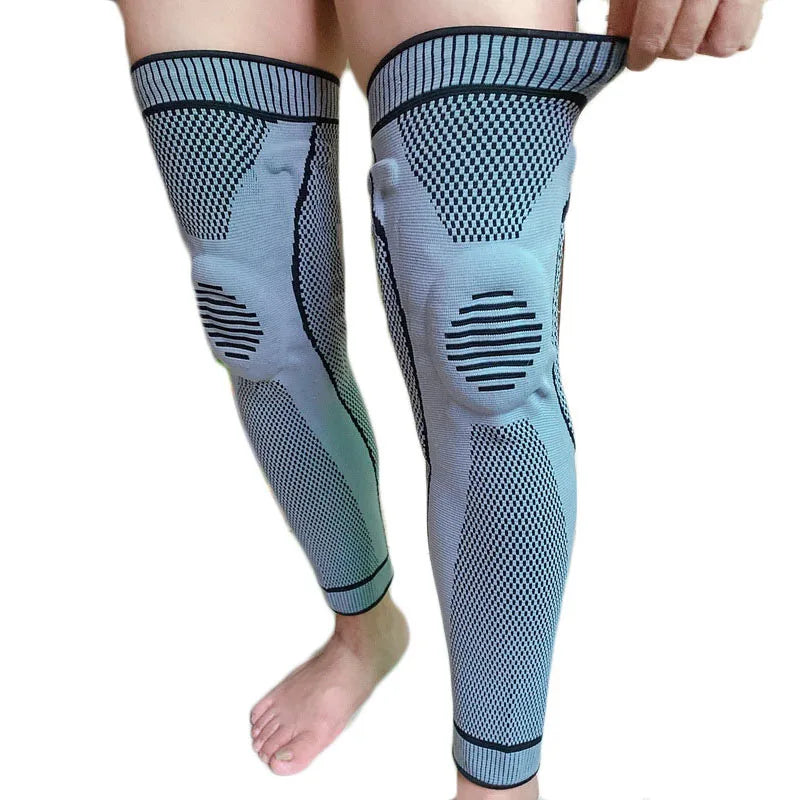 Silicone Spring Knee Brace, Compression Sleeve For Basketball, Running, Cycling