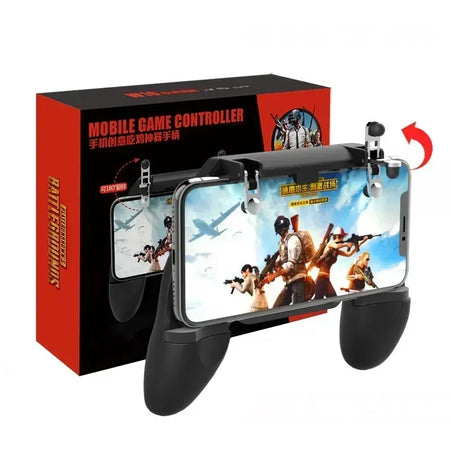 Mobile Phone Gaming Controller W10 for PUBG - Universal Gamepad for iPhone &amp; Android W10 / Standard