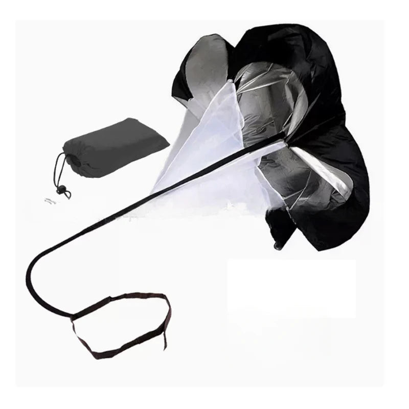 RAOVTE Adjustable Speed Resistance Training Umbrella for Football &amp; Soccer Black 1pcs