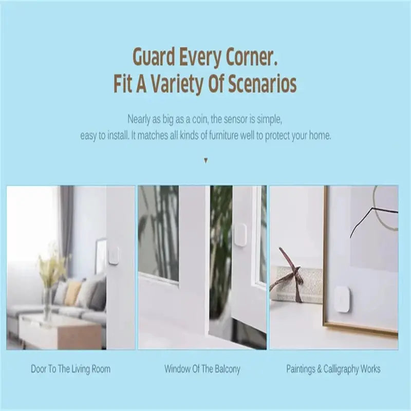 Aqara Zigbee Vibration Sensor For Smart Home Motion Detection Security by InterCyprus Trading Ltd