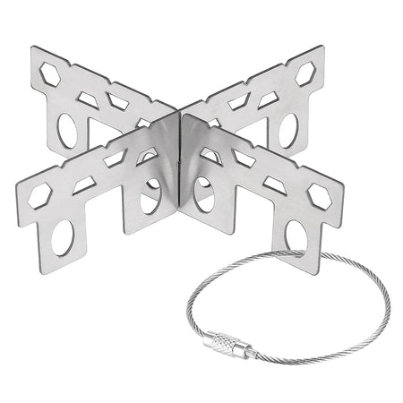 Portable Mini Aluminum Alloy Alcohol Stove &ndash; Space Saving