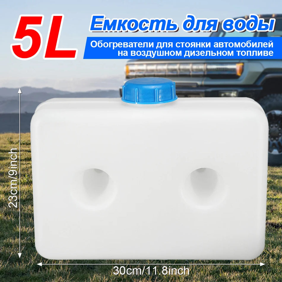 Webasto Eberspacher Parkeringsvärmare Bränsletank 5L, 2-Håls Plast