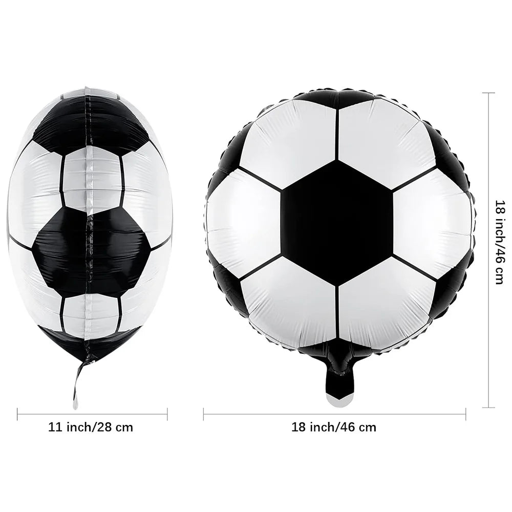 18-Inch Soccer Balloons - Perfect for Sports Themed Parties