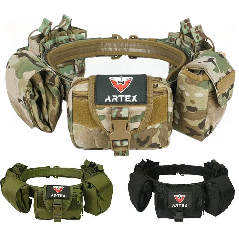 Outdoor Battle Belt Sets &ndash; Durable Nylon Utility Belt