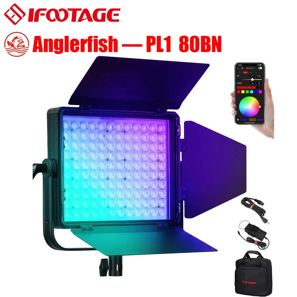 PL1 80BN/80C Anglerfish Panel Light Softbox &ndash; Soft Diffuser