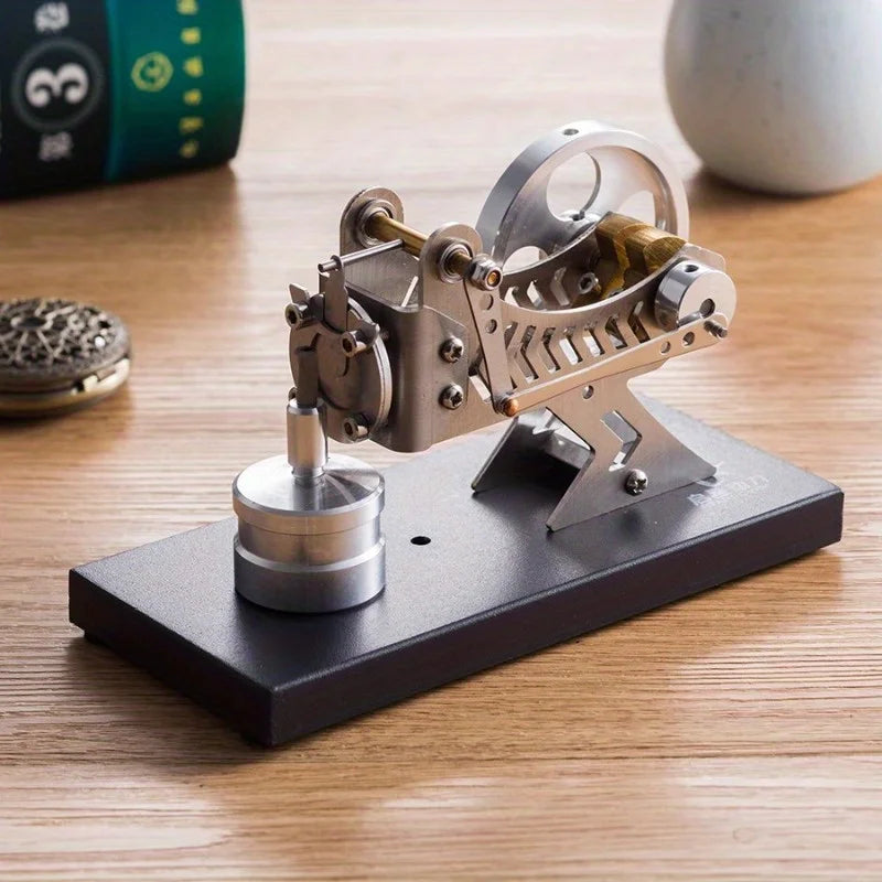 Vacuum Stirling Engine Motor Model - Educational Hot Air Science Experiment Kit Default Title