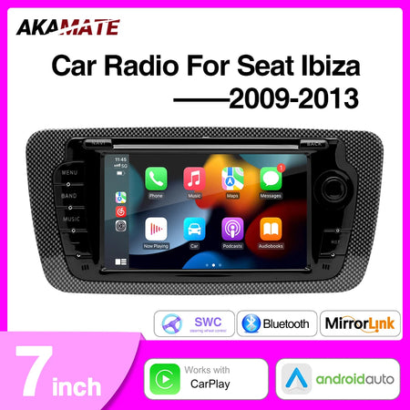 7Inch Car Radio For Seat Ibiza 2009-2013 &ndash; CarPlay GPS