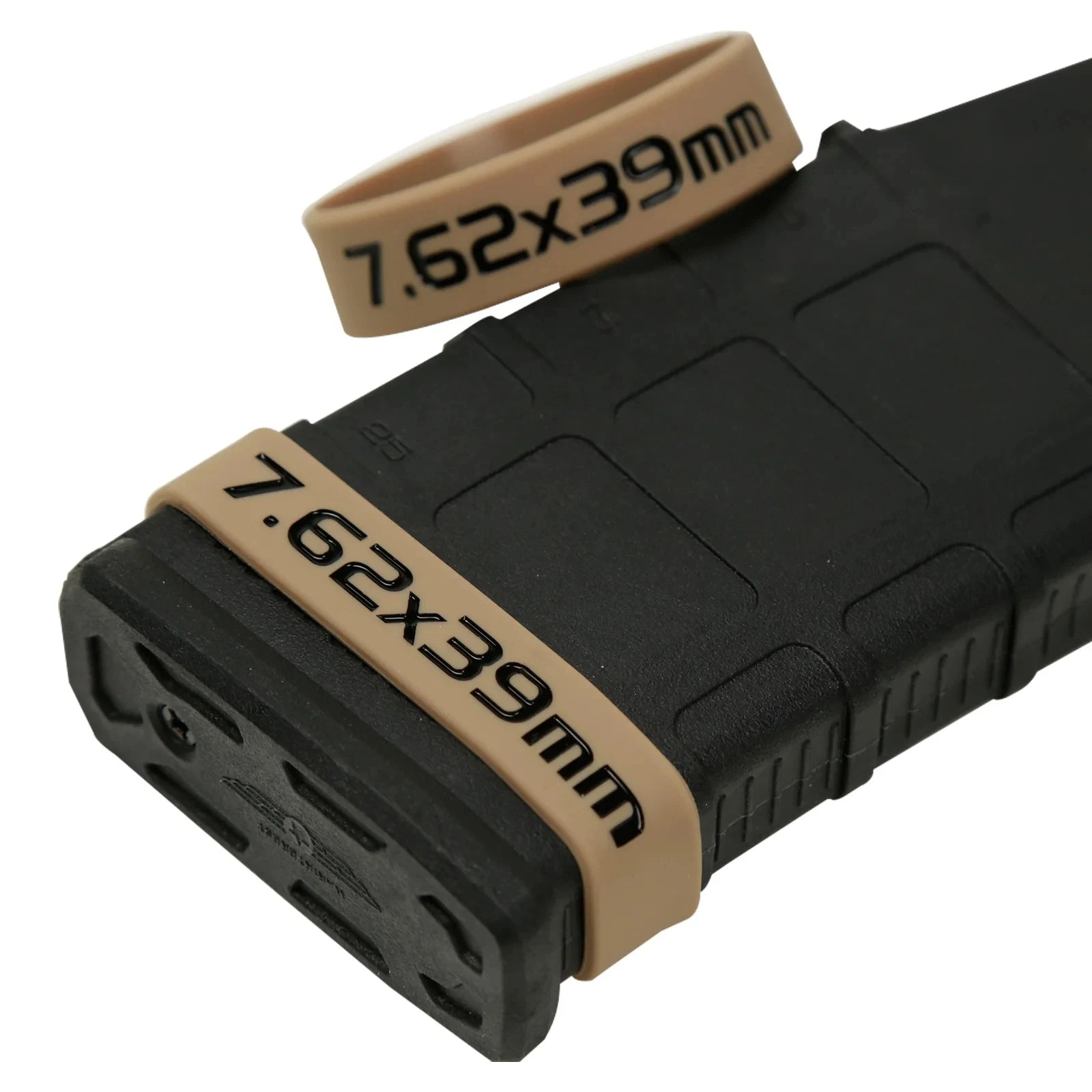 6 Pack Magazine Marking Bands &ndash; Multicolor For 7.62x39