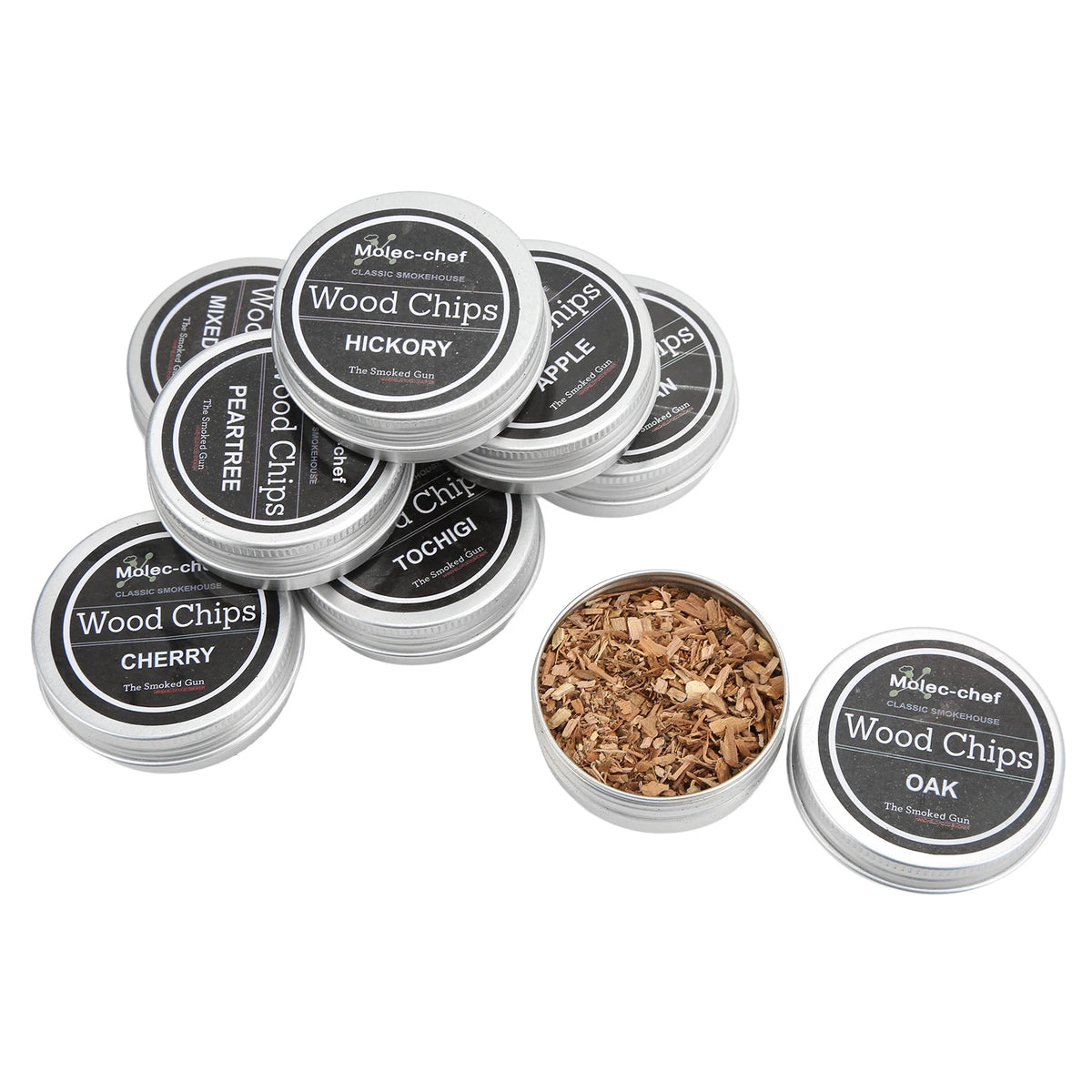 Whiskey Wood Smoking Chip Cocktail Kit &ndash; Smoky Flavor MULTI / CHINA