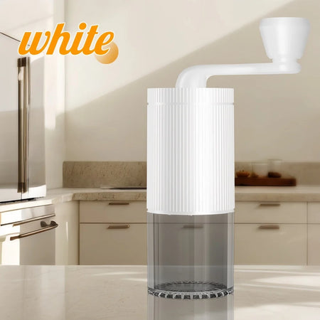 Wuwanli Manual Coffee Grinder &ndash; Adjustable Ceramic Grinding Core White