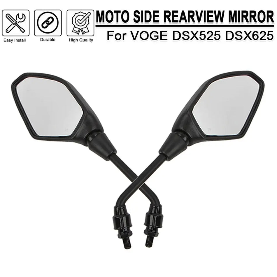 For LONCIN For VOGE DS625X DS525X 525DSX DSX 525 625 LX500-X LX500-Y Motorcycle Side Rearview Mirror Accessories Rearview Mirror by InterCyprus Trading Ltd