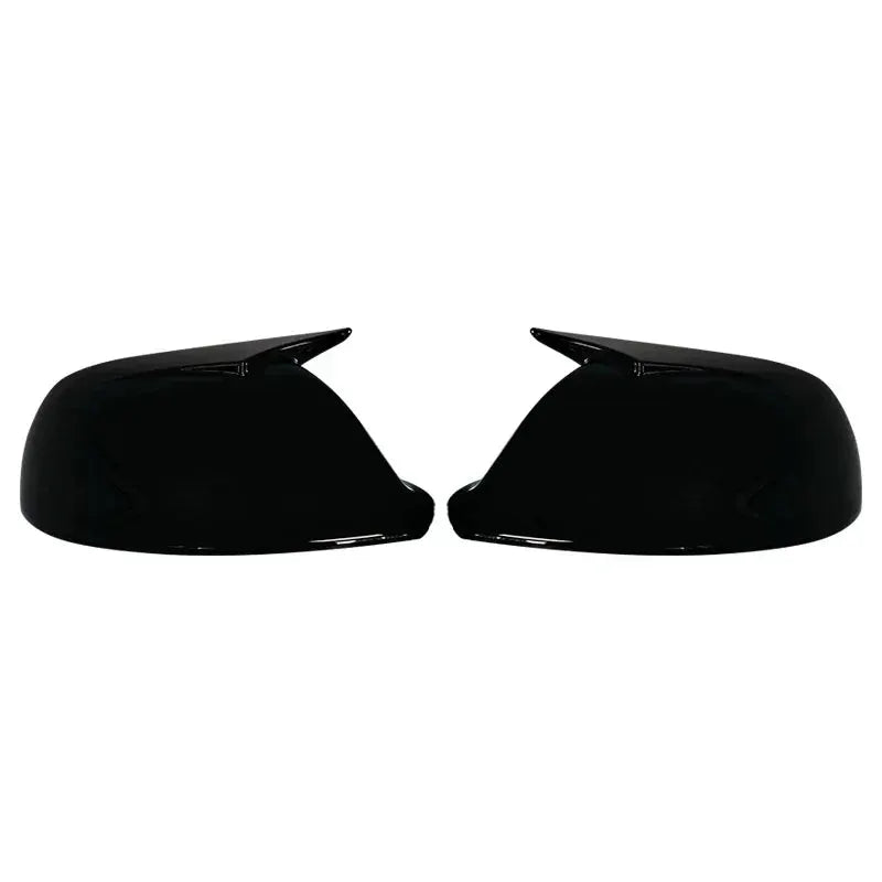 Glossy Black Side Wing Rear View Mirror Cover Case Shell Replace Caps For Audi Q5 SQ5 8R 2009-2017 Q7 4L Facelift 2010-2015 by InterCyprus Trading Ltd