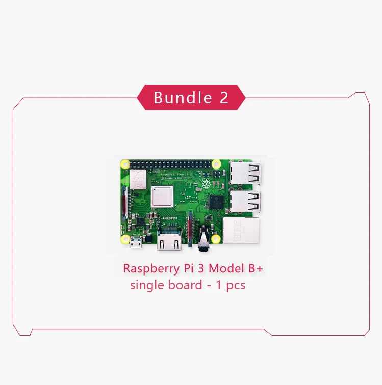 Original Raspberry Pi 3 Model B Plus &ndash; Powerful 1.2GHz Processor with Dual Band WiFi RPi 3B Plus