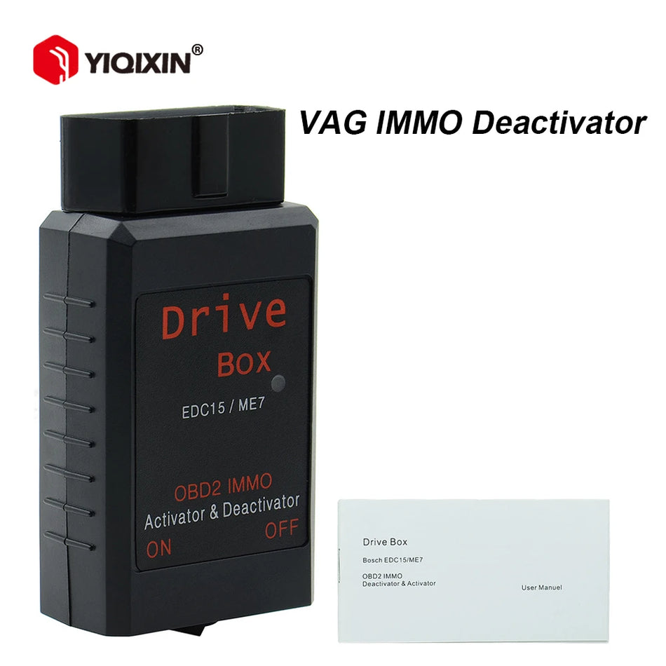 Drive Box OBD2 Immobilizer Deactivator voor Volkswagen Audi EDC15 ME7 Tester Eenheid